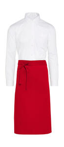 SG Accessories - BISTRO ROME - Medium Length Bistro Apron with Pocket JG13P Herren Bistro Arbeitskleidung
