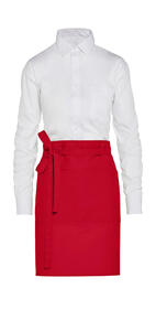SG Accessories - BISTRO BRUSSELS - Short Recycled Bistro Apron with Pocket JG14P-REC Damen Bistro Arbeitskleidung