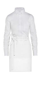 SG Accessories - BISTRO BRUSSELS - Short Recycled Bistro Apron with Pocket JG14P-REC Damen Bistro Arbeitskleidung