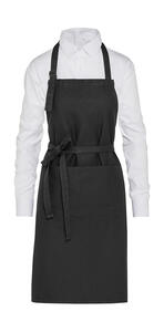 SG Accessories - BISTRO LISBON - Organic Heavyweight Bib Apron with Pocket JG20P-OG Damen Herren Bistro Arbeitskleidung