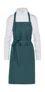 SG Accessories - BISTRO LISBON - Organic Heavyweight Bib Apron with Pocket JG20P-OG Damen Herren Bistro Arbeitskleidung