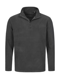 Stedman Herren Fleece Pullover Outdoor Half Zip Shirt Men NEU