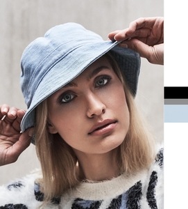 Flexfit Denim Bucket Hat 5003DB Kappe NEU