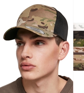 Flexfit Retro Trucker Multicam 6606MC Kappe NEU