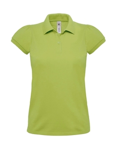 B&C Damen dickes Poloshirt T-Shirt Baumwolle Piqu Polo Heavymill NEU