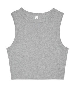 Bella+Canvas Womens Micro Rib Muscle Crop Tank 1013 Damen T-Shirt NEU