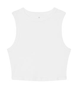 Bella+Canvas Womens Micro Rib Muscle Crop Tank 1013 Damen T-Shirt NEU