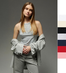 Bella+Canvas Womens Micro Rib Racer Tank 1019 Damen T-Shirt NEU