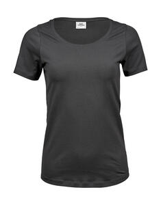 Tee Jays Damen rundhals T-Shirt Top stretch Enzyme wash S-3XL Tee 450 NEU