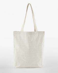 Westford Mill Striped Organic Cotton Tote W251 Tasche NEU