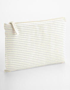 Westford Mill Striped Organic Cotton Accessory Pouch W253 Tasche NEU
