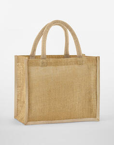 Westford Mill Natural Starched Jute Midi Tote W473 Tasche NEU