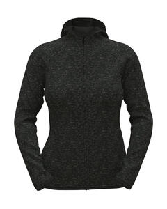 Lux Hooded Knit Fleece Jacket for women