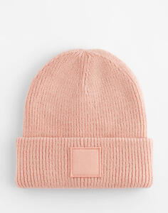 Kids Deep Cuffed Tonal Patch Beanie