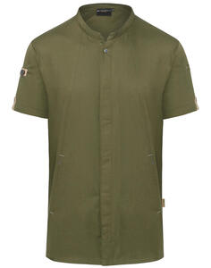 Short-Sleeve Chef Jacket Green-Generation