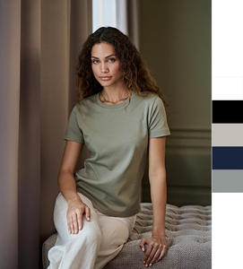 Tee Jays Womens Pima Cotton Tee 1451 Damen Kurzarm T-Shirt NEU