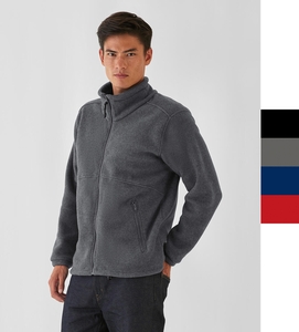 B&C Herren Fleecejacke Zipper Outdoor Full Zip Fleece Icewalker FU703 NEU