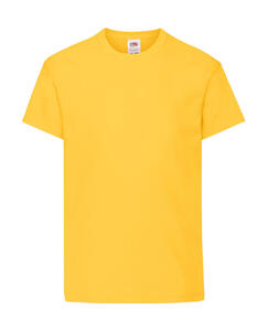 Fruit of the Loom Kinder T-Shirt Baumwolle 21 Farben Original Tee 61-019-0 NEU