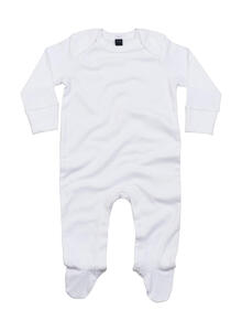BabyBugz Unisex Strampler Organic Sleepsuit 0-12 Monate Baumwolle BZ35 NEU