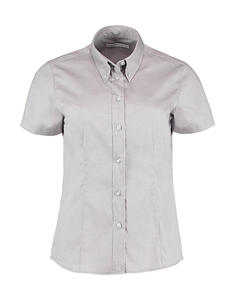 Kustom Kit Damen Oxford Bluse tailliert S bis 6XL Corporate KK701 NEU