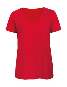 B&C Damen V-Neck T-Shirt Baumwolle organisch XS-2XL bedruckbar TW045 V NEU