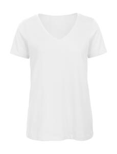 B&C Damen V-Neck T-Shirt Baumwolle organisch XS-2XL bedruckbar TW045 V NEU