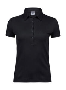 Tee Jays Damen Poloshirt 5er Knopfleiste Enzyme wash Pima 1441 NEU