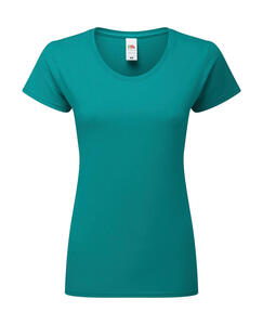 Fruit of the Loom Damen T-Shirt Lady-Fit Ringspun Premium T Baumwolle 61-424-0