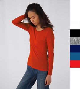 B&C Damen Inspire Longsleeve T-Shirt Baumwolle organisch XS bis 2XL TW071 NEU