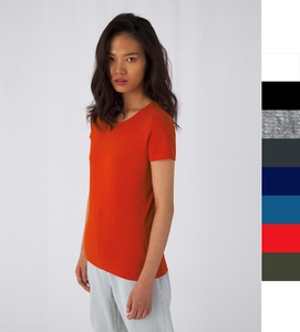 B&C Damen Inspire Plus T-Shirt Medium Fit XS-2XL Baumwolle organisch TW049 NEU