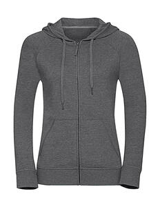 Russell Europe Damen HD Zipped Hood Sweatshirt XS bis 2XL bedruckar R-284F-0 NEU