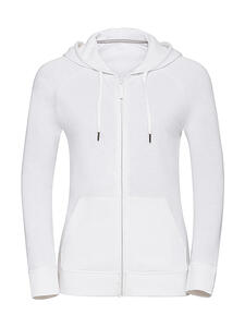 Russell Europe Damen HD Zipped Hood Sweatshirt XS bis 2XL bedruckar R-284F-0 NEU