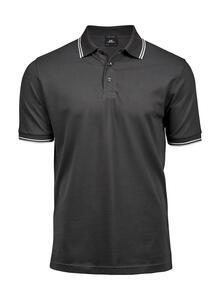 Tee Jays Herren Luxury Stripe Stretch Poloshirt Mini Piqu� S bis 3XL 1407 NEU