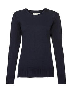 Russell Europe Damen Crew Neck Knitted Stickpullover pflegeleicht R-717F-0 NEU