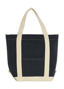 Bags by JASSZ Canvas Denim Shopper Einkaufstasche bedruckbar CA-3828 DS NEU