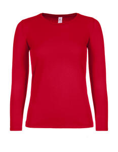 B&C Damen Longsleeve T-Shirt #E150 LSL Baumwolle XS - 3XL Regular Fit TW06T NEU