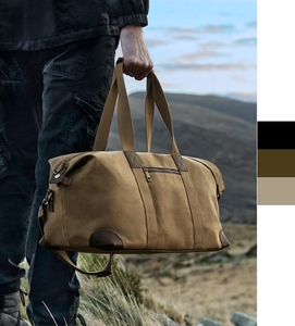 Quadra Fashion Reise- Sporttasche Heritage Waxed Canvas Holdall edel QD650 NEU