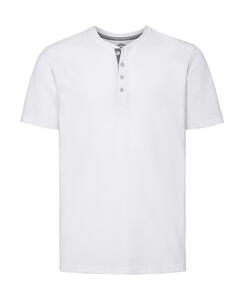 Russell Europe Herren Henley HD T-Shirt bedruckbar Denim Look R-168M-0 NEU