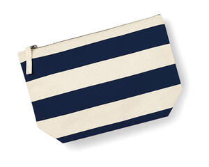 Westford Mill Nautical Accessory Bag Canvas bedruckbar hochwertig Streifen W684