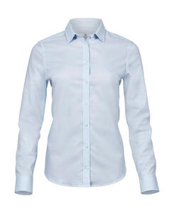 Tee Jays Damen Bluse Ladies Stretch Luxury Shirt Top Kragen Job Fashion 4025 NEU