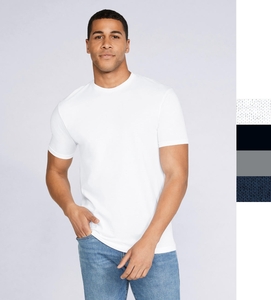 Gildan dünnes Herren Softstyle Adult EZ Print T-Shirt Enzyme Wash 64EZ0 NEU