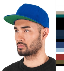 Classics Classic 5 Panel Snapback Cap 8 Fach gesteppt klassische Form 6007 NEU