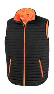 Result Herren Thermoquilt Gilet Weste gesteppt leicht DuPont Sorona R239X NEU