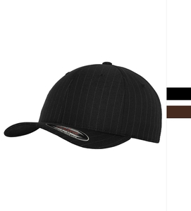 Flexfit Unisex Nadelstreifen Base Trucker Cap Permacurve Peek 6195P NEU