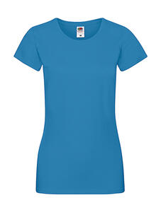 Fruit of the Loom Damen weiches T-Shirt Lady-Fit Sofspun 61-414-0 NEU