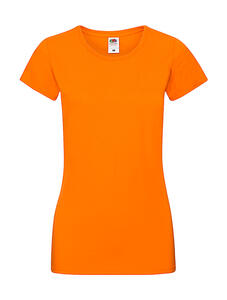 Fruit of the Loom Damen weiches T-Shirt Lady-Fit Sofspun 61-414-0 NEU
