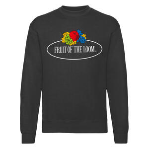 Fruit of the Loom Vintage Collection Sweatshirt Set In Large Logo Print 012202A