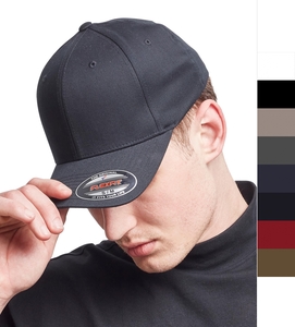 Flexfit 6-teilige Organic Cotton Baseball Cap Baumwolle 6277OC NEU