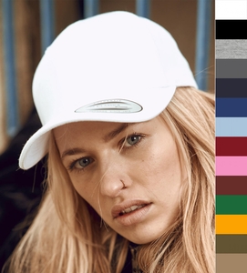 Flexfit Unisex 6-teilige Curved Classic Snapback Baseballkappe 7706 NEU