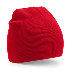 Beechfield: Recycled Original Pull-On Beanie Doppellagiger Strick 5 FarbenB44R